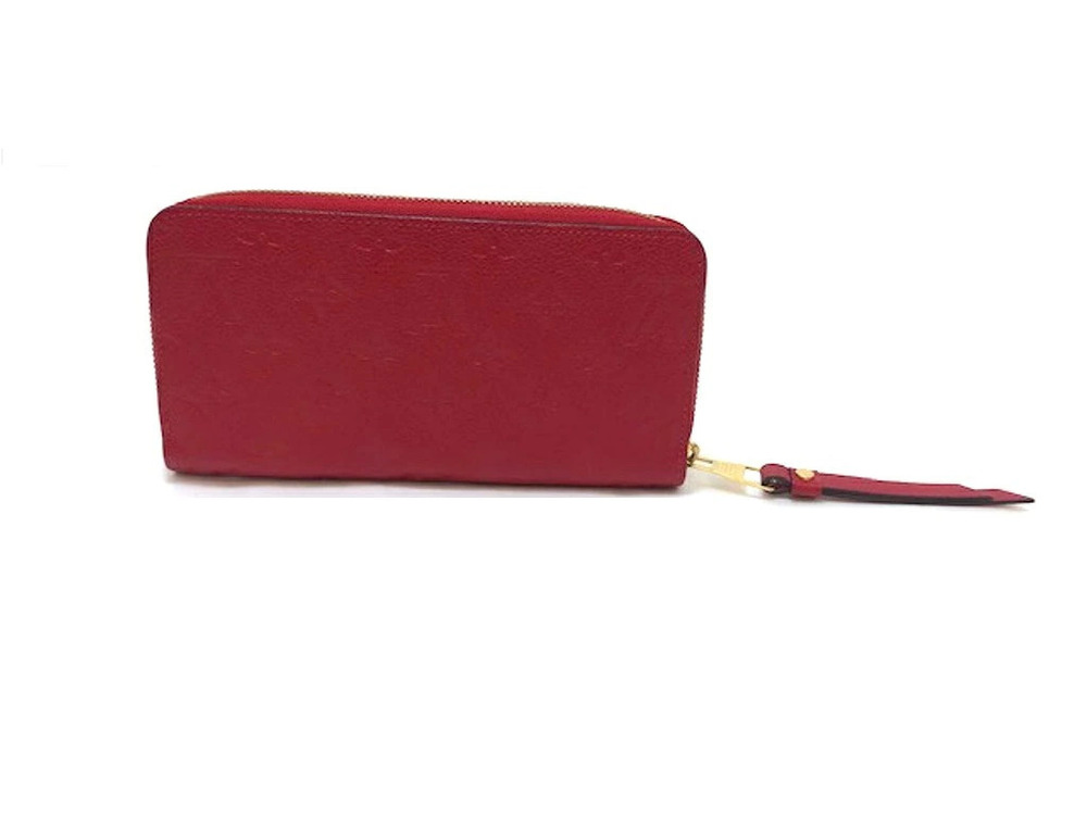 Louis Vuitton Monogram Cerise Wallet Empreinte Red Zippy Red